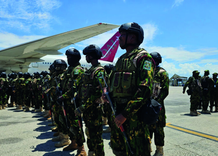 Kenya, Haiti çıkmazında